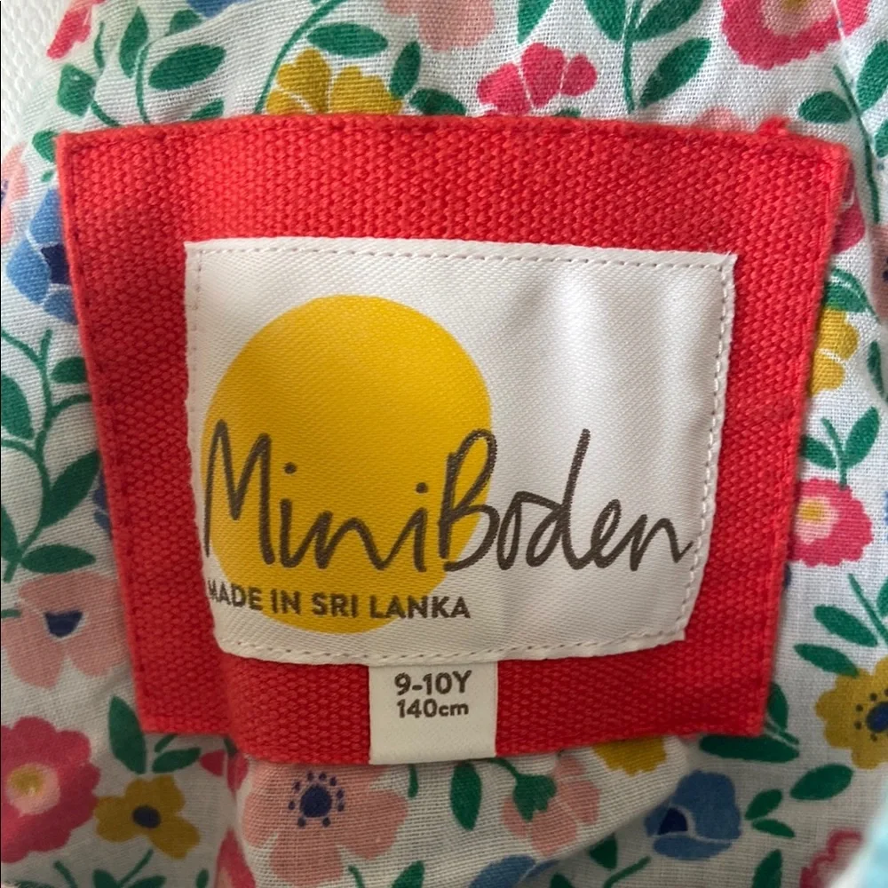 Mini Boden Corduroy Overalls Pinafore Dress